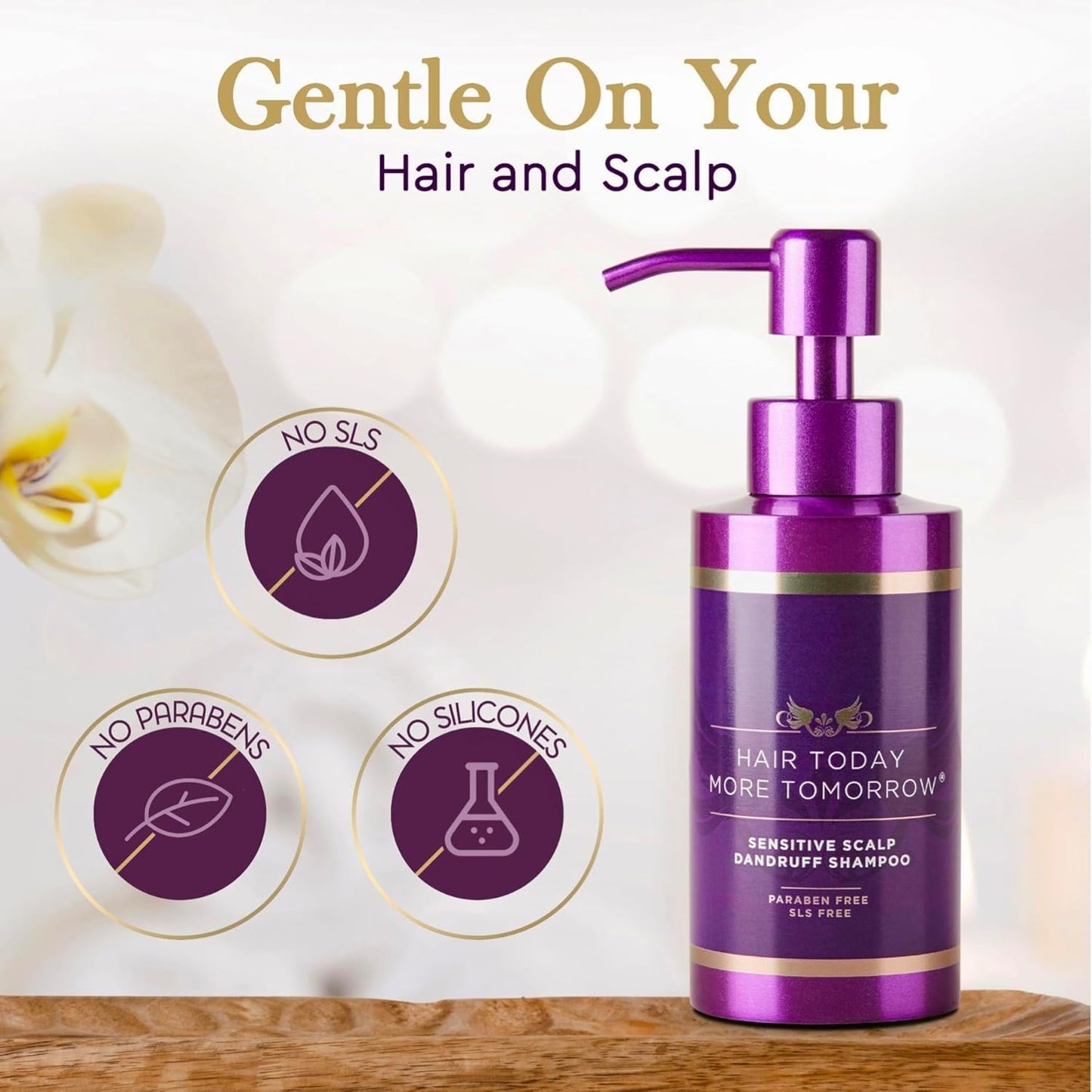 Organic Sensitive Scalp Dandruff Shampoo