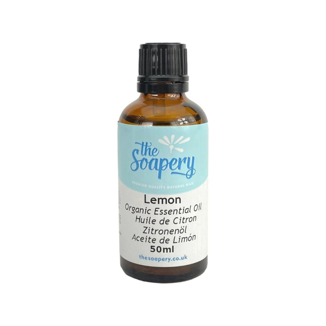 Lemon Organic Essential Oil 50Ml - 100% Pure and Natural