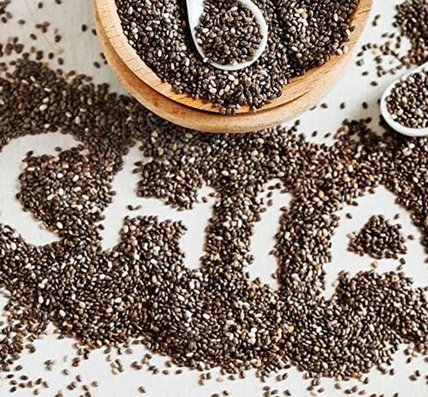 Organic Chia Seeds 190 Grams | Lab-Tested for Pesticides & Heavy Metal | Great for Weight Loss Drink