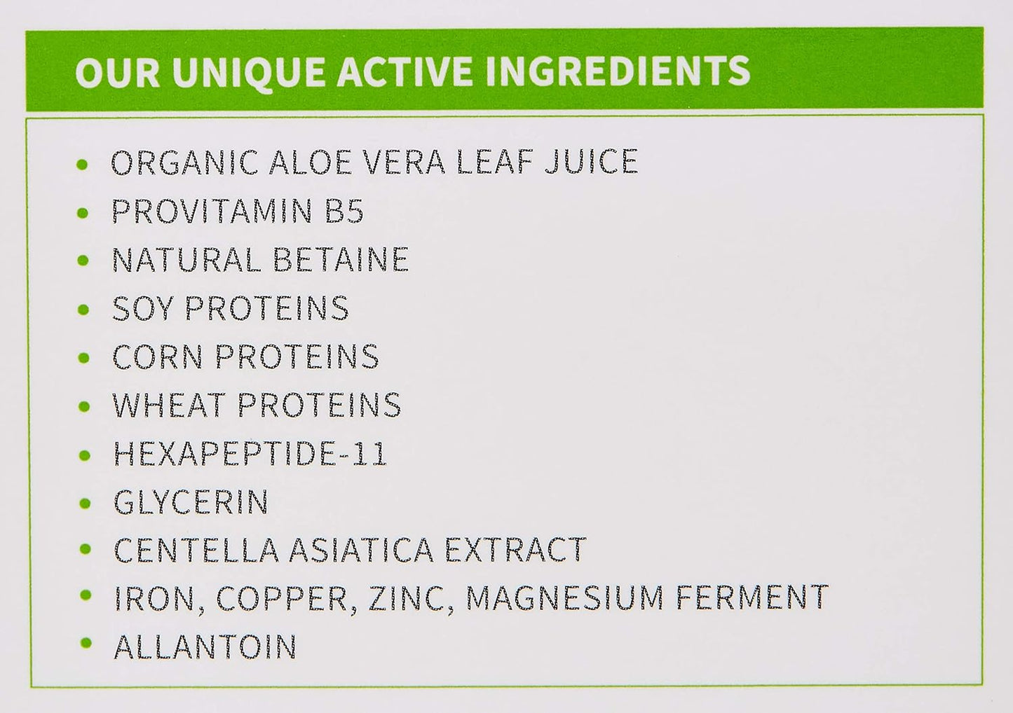 Organic Aloe Vera Shampoo 330Ml