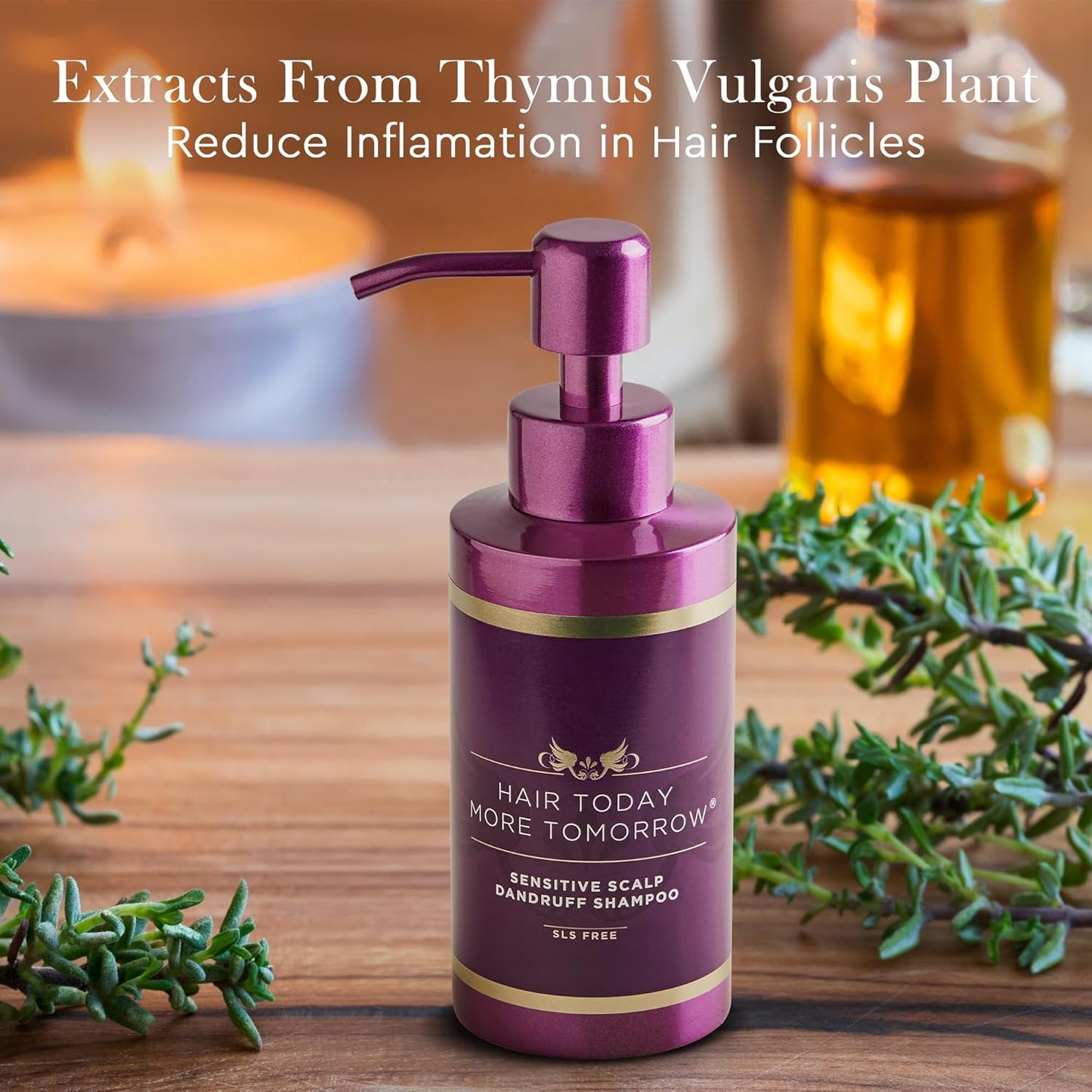 Organic Sensitive Scalp Dandruff Shampoo