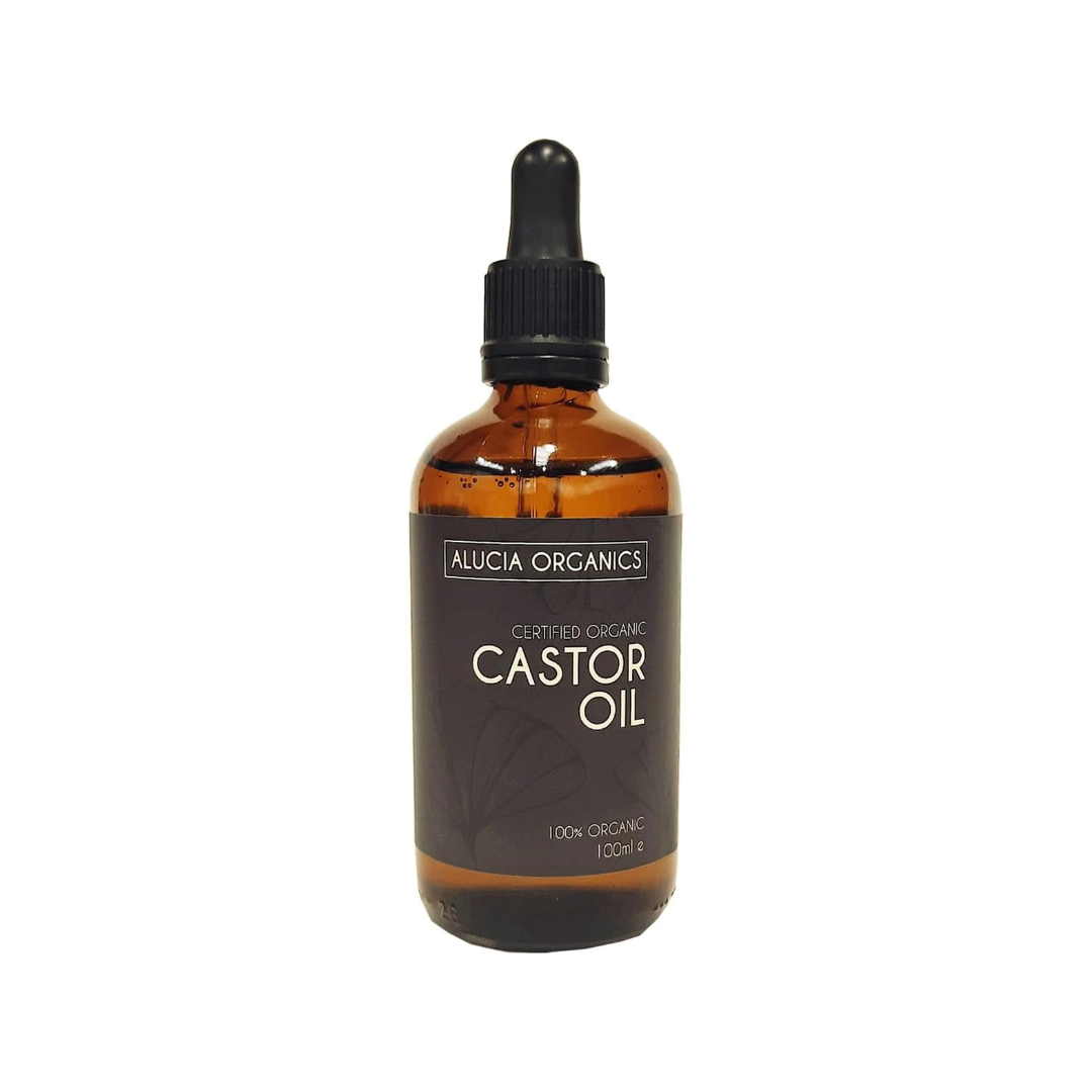 Certified Organic Castor Oil 100Ml – 100% Pure for Face, Eyebrows, Eyelashes & Hair – Natural, Cold-Pressed & Unrefined – Vegan & Cruelty-Free