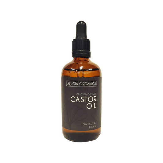 Certified Organic Castor Oil 100Ml – 100% Pure for Face, Eyebrows, Eyelashes & Hair – Natural, Cold-Pressed & Unrefined – Vegan & Cruelty-Free
