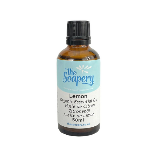 Lemon Organic Essential Oil 50Ml - 100% Pure and Natural