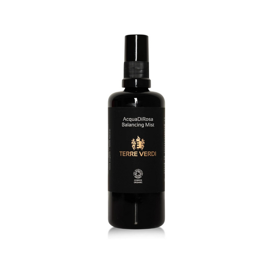 Certified Organic Face Mist - Acqua Di Rosa Rose Water Mist - Skin Hydration for Dry Skin - Facial Mist, Hair Spritz, Rose Water Skin Toner - Vegan Cruelty Free Organic Skincare - 100Ml