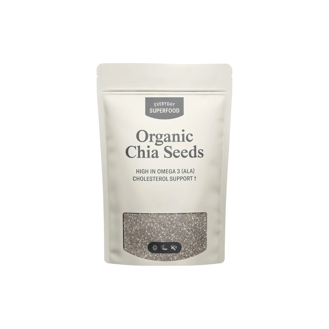 Organic Chia Seeds 190 Grams | Lab-Tested for Pesticides & Heavy Metal | Great for Weight Loss Drink