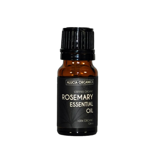 Certified Organic Rosemary Essential Oil 10Ml - Pure, Natural, Certified Organic, Cruelty Free, Vegan, Undiluted - for Use in Skincare, Aromatherapy, Massage Blends and Diffusers