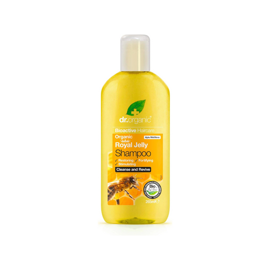 Royal Jelly Shampoo, All Hair Types, Mens, Womens, Natural, Vegetarian, Cruelty-Free, Paraben & Sls-Free, Organic, 265Ml